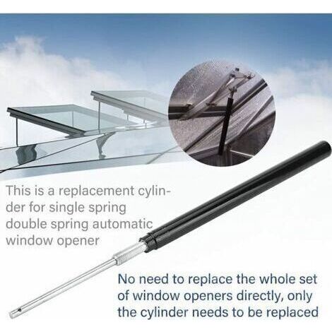 Vérin pour Serre, Hautement Sensibles Vérin Serre Automatique Ressorts Simples ou Doubles pour Ouvreurs de Fenêtres Automatiques Accessoires (Accessoires)