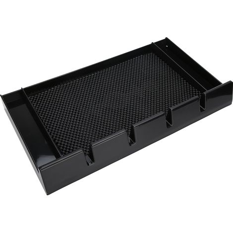 Étui de rangement pour tondeuse à cheveux électrique, support mural avec ciseaux et peigne, coussin antidérapant, coffret organiseur pour accessoires de coiffure (1/5)