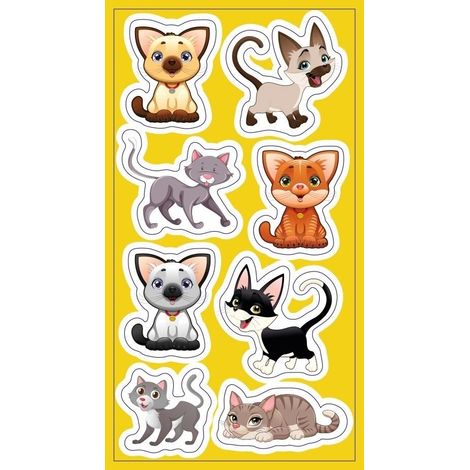 Adesivo per gattini