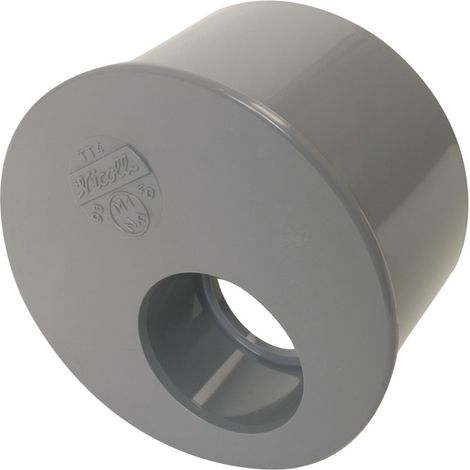 Tapón de reducción de PVC para drenaje macho-hembra 100X40