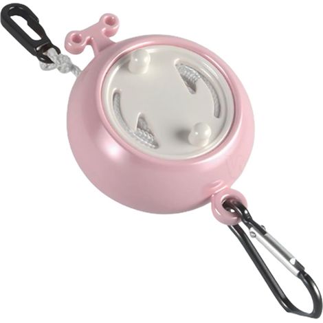 Corde à linge rétractable, légère, extensible, pour camping, randonnée, voyage, durable, portable (1/5)