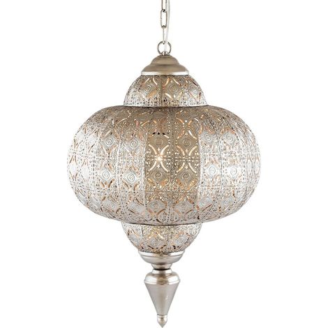Pajoma - Lampadario a sospensione Marocco, in metallo, diametro di 25 cm, 13170