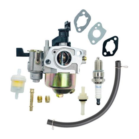 S-giant Carburateur Compatible Honda GX160 GX168F GX170, avec Kit d'Accessoires Inclus (Joints + Vis) - Pour Moteurs à Essence 160/168F/170F - Pièce de Réplacement Adaptée (1/5)