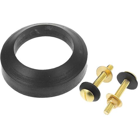 jeu de joints d'étanchéité pour réservoir de toilettes, pièces détachées pour WC-10.50X10.50X3.00CM-Black (1/3)