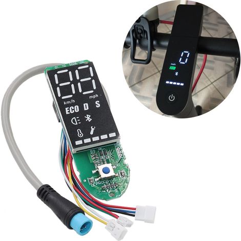 Convient pour le tableau de bord du scooter électrique M365 Pro, carte de circuit imprimé Bluetooth, panneau de commande, carte de circuit imprimé verte (1/5)