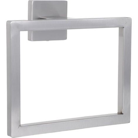 Anneau porte-serviettes carré moderne générique en acier inoxydable av (1/5)