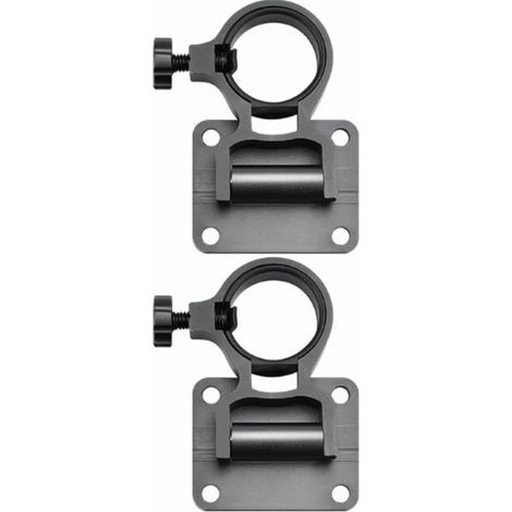 2 PCS Support de Parasol pour Balcon Porte Parapluie de Boîte de Pêche en Alliage d'Aluminium Fixation Parasol Balcon Supports de Parasol (1/5)