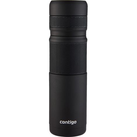 Contigo Thermal Bottle, Tazza Termica Unisex-Adulto, Nero, 740 ml (1/5)