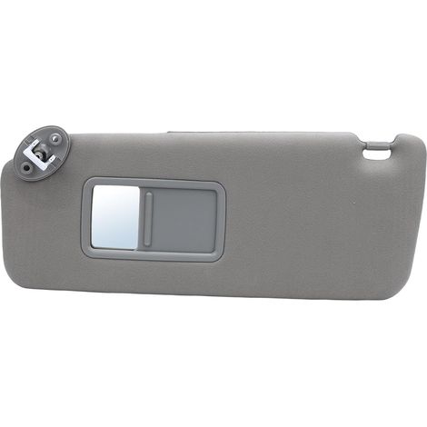 Pare-Soleil côté Conducteur Gauche, Pare-Soleil en Tissu Doux Gris, Miroir Haute Définition avec OEM 74320 35A91 B1, Idéal pour Le Remplacement du Véhicule