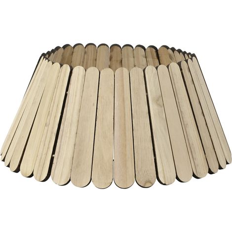 Everlands Baumring für Weihnachtsbaum Holz Ø 70 x 28 cm natur