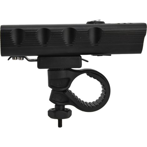 Lampe de vélo multifonction 3 en 1 rechargeable, large portée, compacte, 4 vitesses, phare avant pour vélo en extérieur (1/5)
