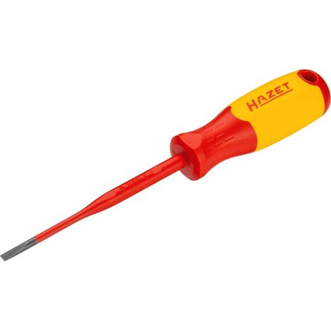 Hazet Elektriker-Schraubendreher, schutzisoliert, Schlitz Profil, SW 0,6 x 3,5 mm (1/5)