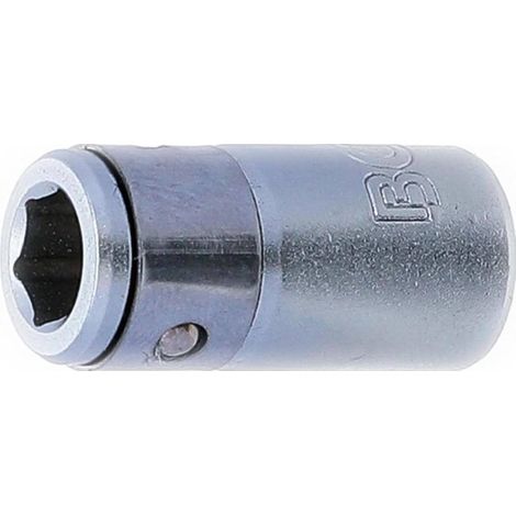 Adaptateur avec Bille de Retenue 6,3 mm (1/4) - Six Pans Intérieurs 6,3 mm - Précision et Sécurité - D-Work (1/5)