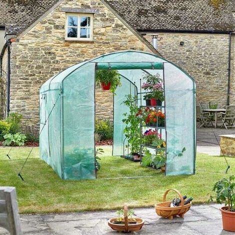 Smart Garden Pro-Tunnel GroZone Max Grow House Poly Tunnel Greenhouse Garden