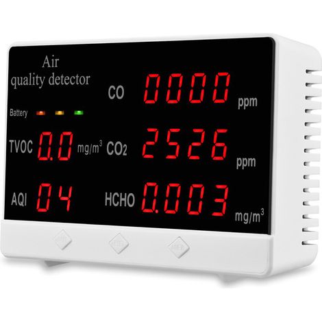 Formaldehyde air detector Carbon dioxide detector Toxic gas detector (1/5)