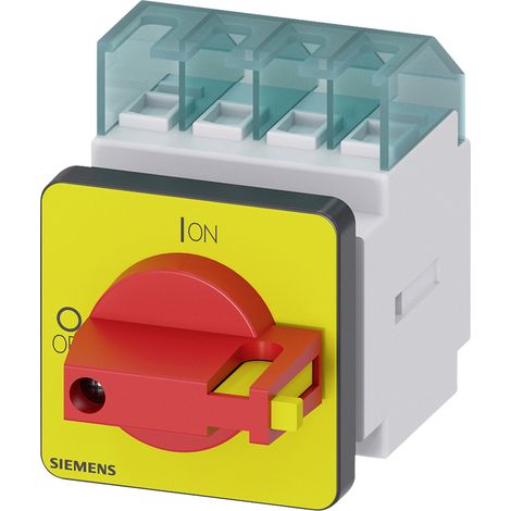 Lasttrennschalter Rot, Gelb 3polig 6 mm² 16 A 690 V/AC Siemens 3LD20220TK13 (1/3)