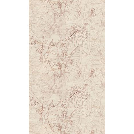 Panoramique, Fresque Fleur Beige The Wall 3 A.S. Création (1/3)