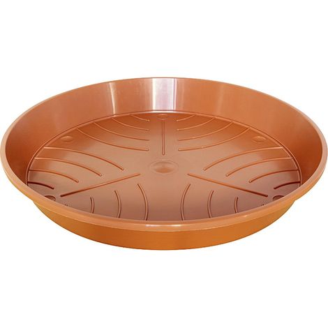Geli – Soucoupe STANDARD – Terracotta, plastique, Ø 30 cm