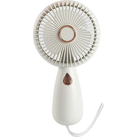 Ventilador pequeño portátil, ventilador personal portátil - ventilador de bolsillo recargable - ventilador portátil con luces de colores (1/5)