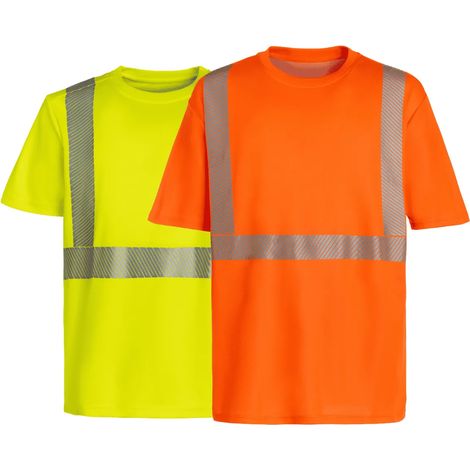 T-Shirt da lavoro Alta visibilità P&P Loyal Giallo XL