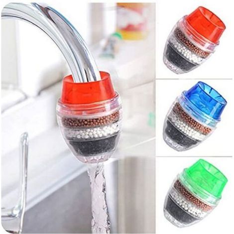 Lot de 3 filtres pour robinet, purificateur d'eau, cuisine, installation facile (1/3)