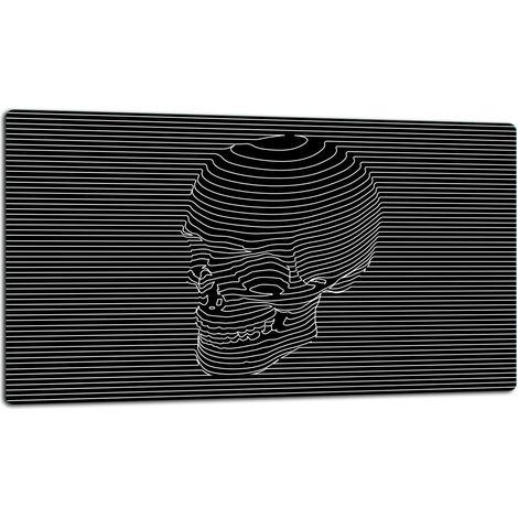 Tagliere della lastra di vetro 52x30 nero (1/5)