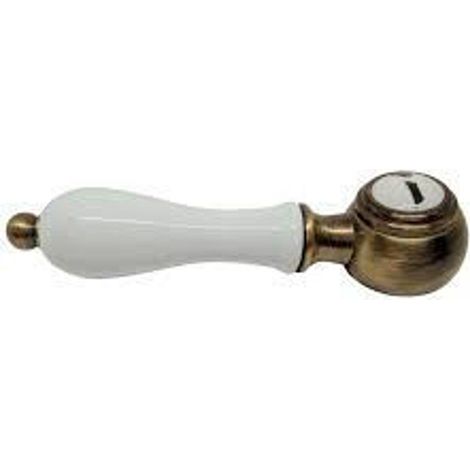 Ricambio maniglia deviatore canova in ceramica per miscelatore vasca doccia Cristina CRIPR2363Q92 (1/2)