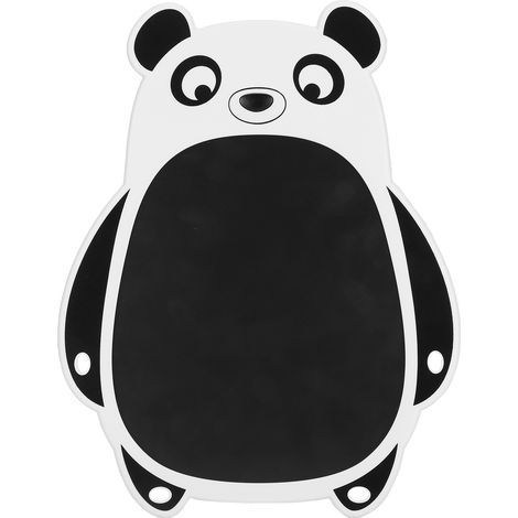 Tragbares LCD-Schreibtablett in Form eines weißen Pandas mit Farbbildschirm. (1/5)