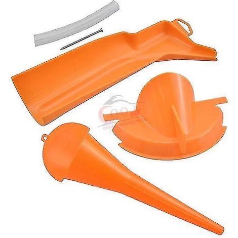 Entonnoir à huile pour voiture, entonnoir à carburant à large ouverture, entonnoir de ravitaillement pour moto, entonnoir à carburant avec trou en crochet (1/5)