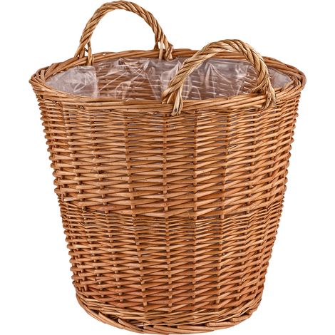 Weiden Pflanzkorb 45 cm mit Folie (1/3)