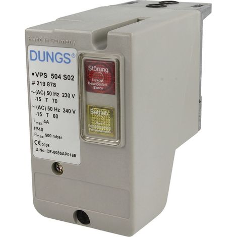 Contrôle d'étanchéité Dungs VPS504S02 sans fiche