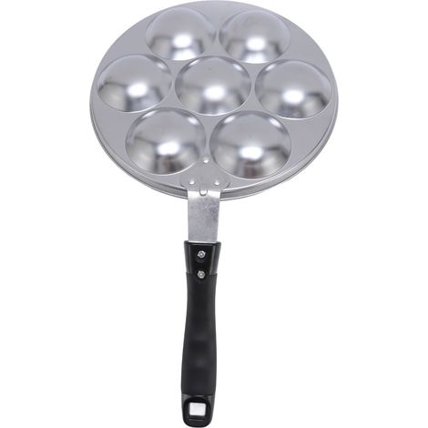 Padella grill per takoyaki Riuulity in alluminio ALLIAG antiaderente con palline di inchiostro antiscivolo per appassionati di cucina. (1/5)