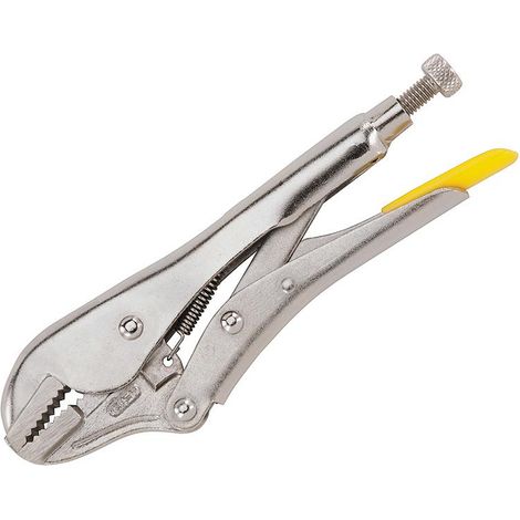Stanley 9" Straight Jaw Locking Pliers - Durable& Safe Grip
