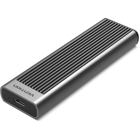 Caja Externa para Disco SSD M.2 NVMe Vention KPKH0/ USB Tipo-C 3.1/ Sin tornillos