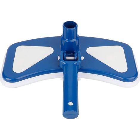 Spazzola aspirante per piscina con testina girevole blu/bianca da 12 pollici - accessori