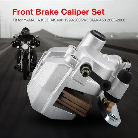 Satz mit 2 vorderen Bremssätteln für KODIAK 400 1999-2006 und KODIAK 450 2003-2006, Ersatzteile, ATV-kompatibel, hohe Qualität. (1/5)