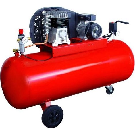 Vigor-blinky Compressori 380V 2 Cilindri Cinghia 4Hp Capacita' di 270 Litri Eccellente per Attivita' di Fai da Te e Brico