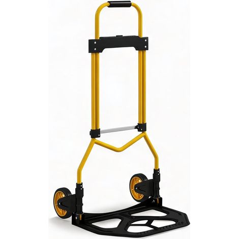 Chariot de transport pliable en acier manche télescopique 73 (1/5)