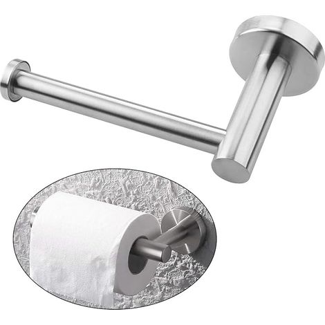 Toilettenpapierhalter, Toilettenpapierrollenhalter, Edelstahl-Toilettenpapierrollenhalter zur Wandmontage, 13,5 Meter lang (1/4)