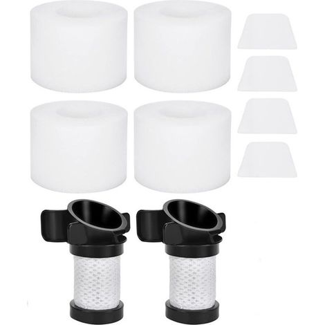 Filtre à feutre en mousse for rouleau de brosse compatible avec les aspirateurs Shark IONFlex DuoClean IF100 X30 X40 F60 F80 IF200 IF201 IF202(10 pcs) (1/5)