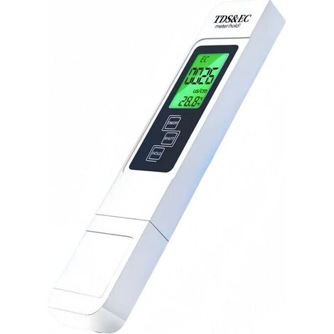 Kit de test d'eau potable - Testeur TDS 4 en 1, EC et température (°C, °F), stylo testeur d'eau numérique précis et fiable (1/5)