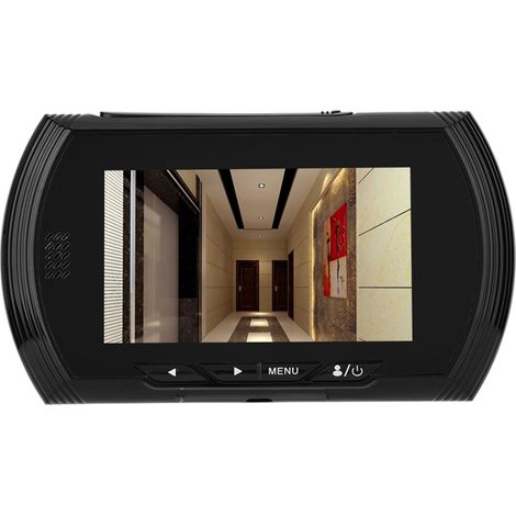 Sonnette avec caméra de sécurité infrarouge 1 MP, écran couleur TFT grand angle de 4,5 pouces et fonction « Ne pas déranger ». Brilvibera (1/5)