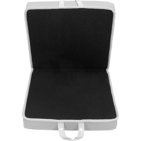 Extra Thick Kneeling Pad Supportive Soft Foam Cushioning Water Resistant Kneeler Pad for Gardening Bathing Baby Workout Supplies Grey with Black (1/5)
