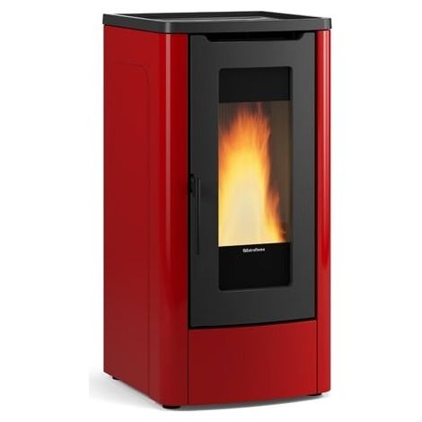 Stufa a pellet Dahiana VFS Bordeaux – 10 kW – La Nordica – Riscaldamento per ambienti fino a 287 m³ (1/2)