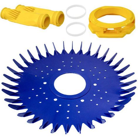 Pool Cleaner Disc - Rubber Plastic Suction Skirt for Plaster Tile Pebble Vinyl Fiberglass Pools - 3 Styles Available (1/5)