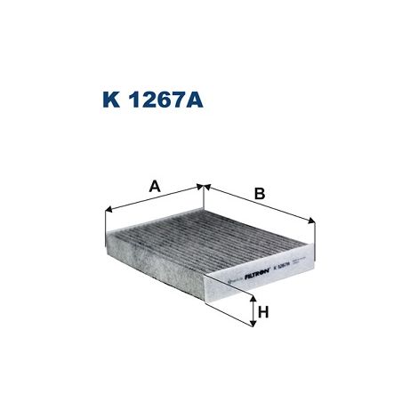FIL K 1267A filtre d'habitacle