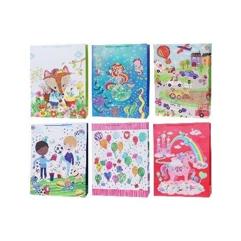 Dekorative Tasche 51x72x18cm breiter Bodenmix