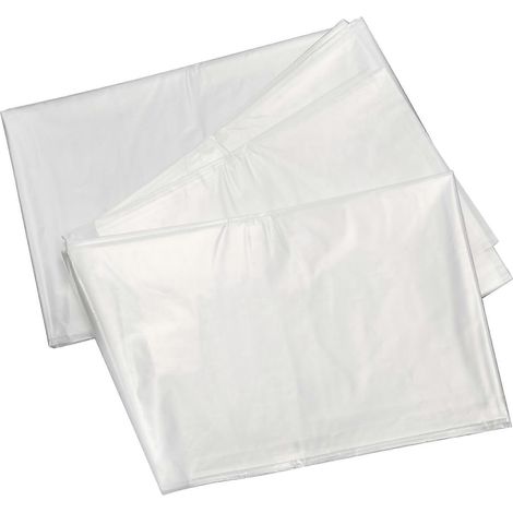 Sac de matelas épais, sac d'emballage pour matelas, sac de rangement pour matelas, sac de rangement anti-salissures-240X150X35CM-Transparent (1/4)