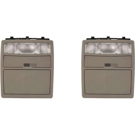 2x 63650-33221E0 Lampe de lecture plafonnier étui à lunettes pour Toyota Land Cruiser Camry Aurion 2007-2011-JBMEDIA (1/4)