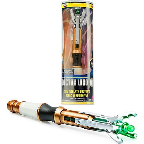 Tournevis sonique du Douzième Docteur (Doctor Who) - Jouet lumineux et sonore Kb 12e génération